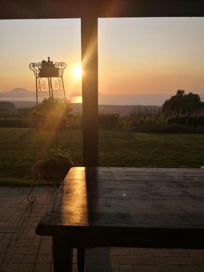 Villa Siciliana Con Piscina E Vista Panoramica Sul Mare Borgetto Exterior photo